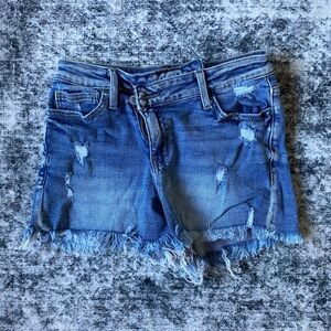 Denim shorts- size small
